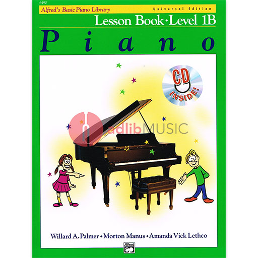 Alfred's Basic Piano Course - Lesson Book 1B/CD - Universal Edition - Alfred Music