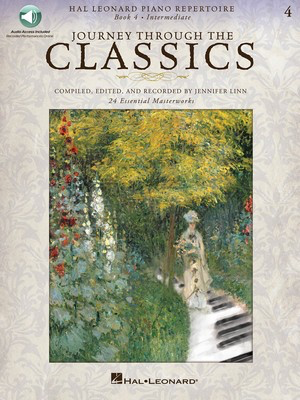 Journey Through the Classics: Book 4 Intermediate - Hal Leonard Piano Repertoire Book with Audio Access Included - Various - Piano Hal Leonard Sftcvr/Online Audio 142811