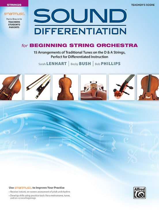 Sound Differentiation for Beginning String Orchestra - Teachers Score - Lenhart/Bush/Phillips - Alfred Publishing