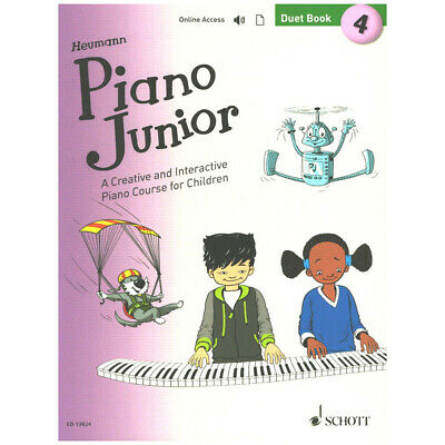 Piano Junior: Duet Book 4 - Piano Duet - Hans-Gunter Heumann - Schott