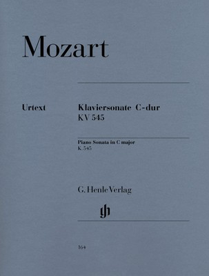 Mozart - Piano Sonata CMaj K545 - Piano Solo Henle HN164