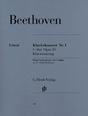 Beethoven - Concerto #1 Op15 in Cmaj - 2 Pianos 4 Hands Henle HN433