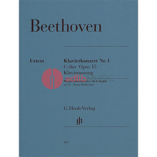 Beethoven - Concerto #1 Op15 in Cmaj - 2 Pianos 4 Hands Henle HN433