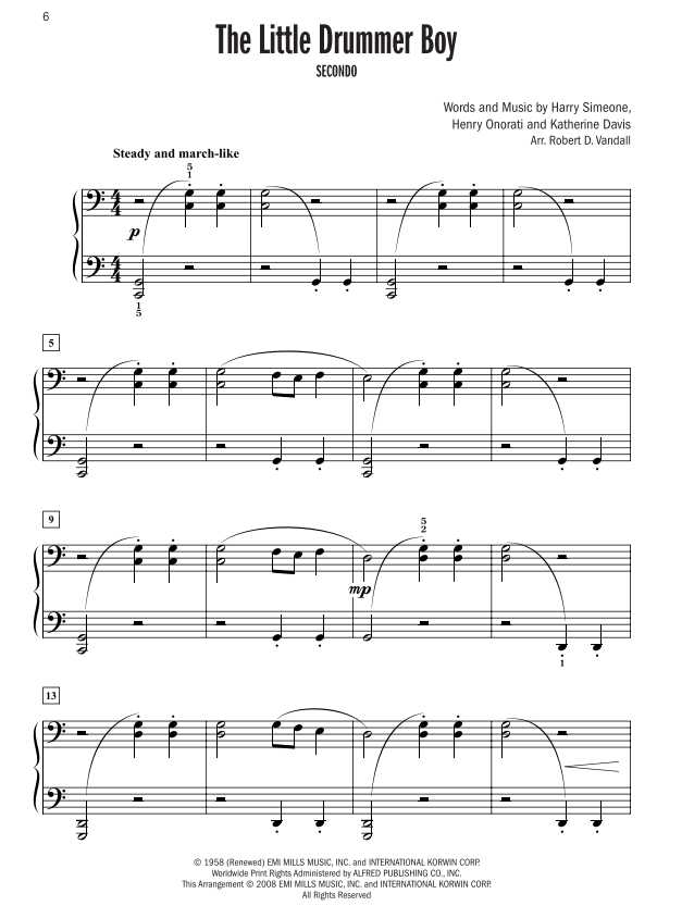 Celebrated Christmas Duets Bk 1
