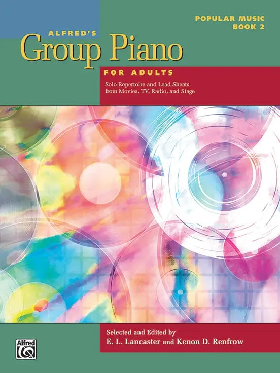 Alfred's Group Piano for Adults Popular Book 2
