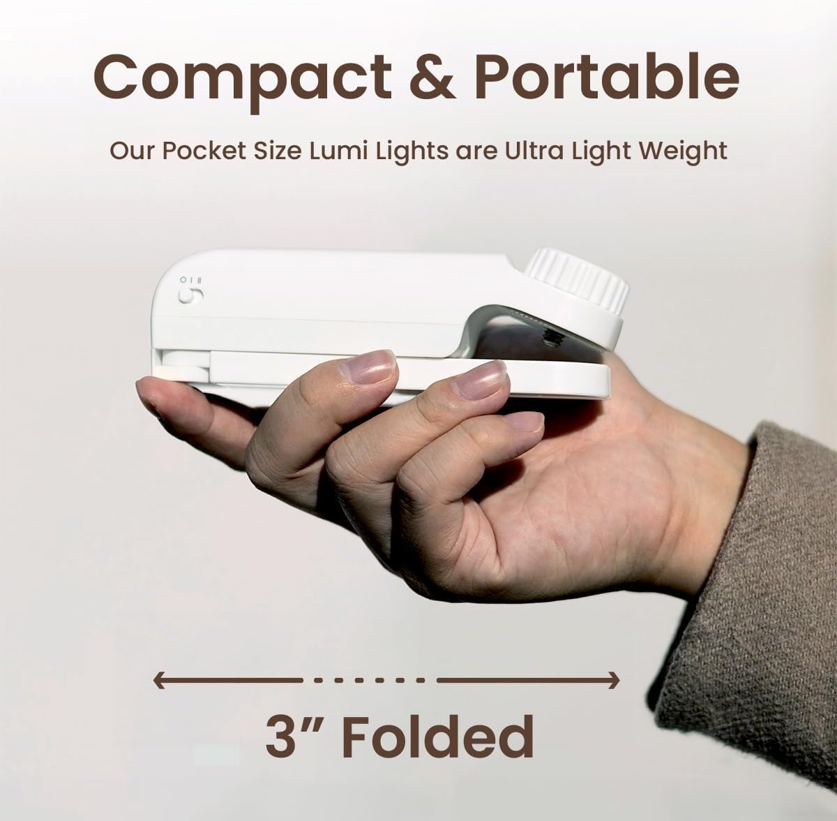 KraftGeek Capsule LumiLight Music Stand Light White