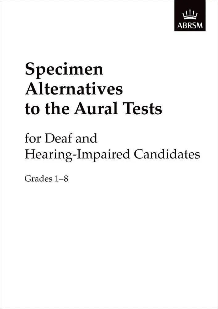ABRSM Specimen Aural Test for Hearing Impaired