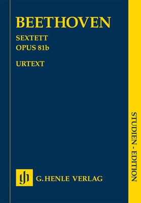Sextet in F major Op 81b Study Score