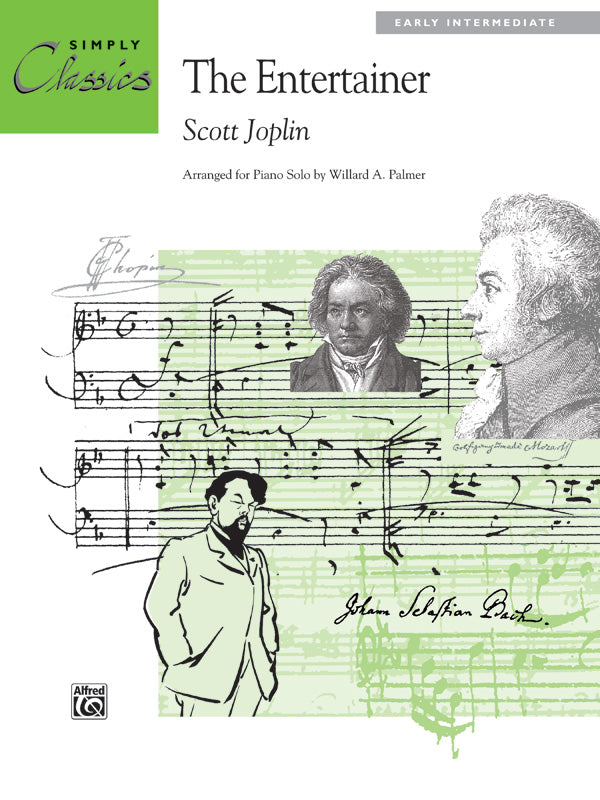 The Entertainer Simplified Piano Solo