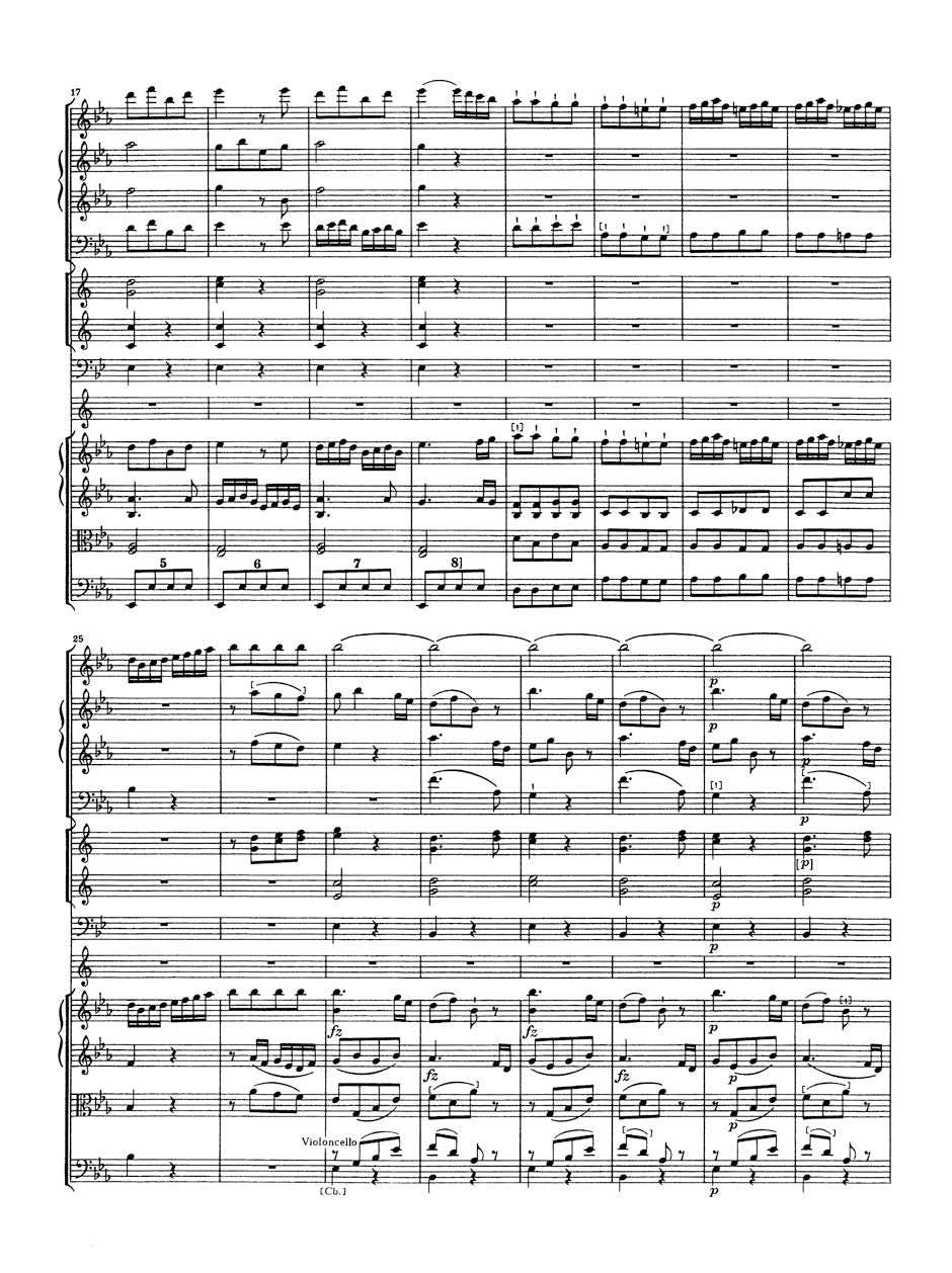 Concerto in Eb Major for Trumpet and Orchestra - Full Score - Haydn