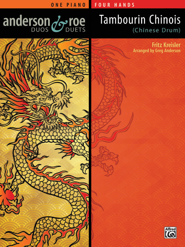 Tambourin Chinois for Piano Duet