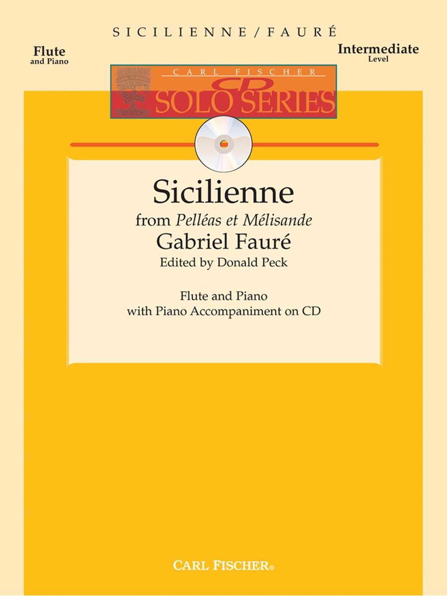 Fauré - Sicilienne from 'Pelleas Et Melisande' for Flute/Piano - Fischer W2623