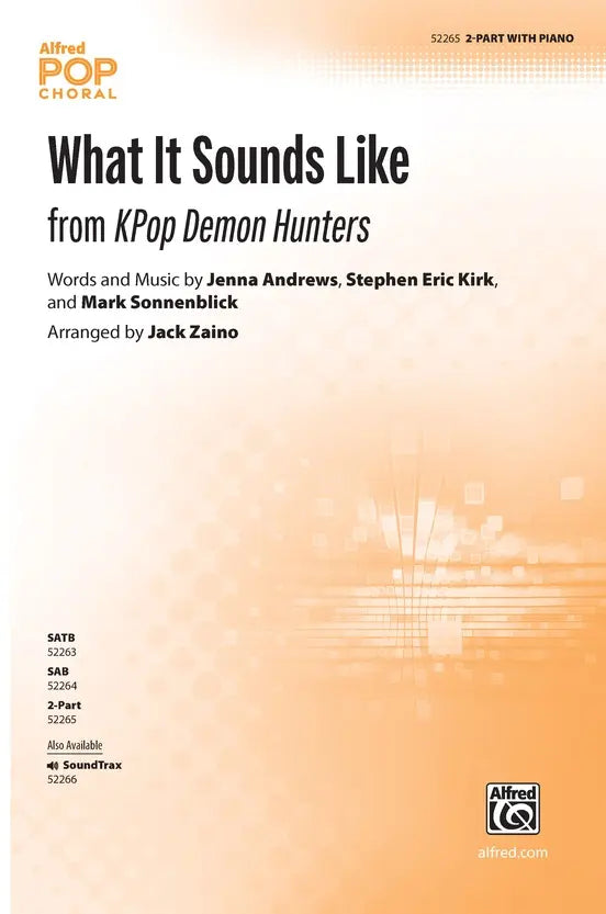 What It Sounds Like - KPop Demon Hunters  SA