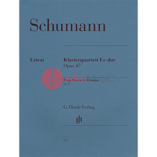 Schumann - Quartet Op47 Ebmaj - Piano Quartet Parts Henle HN737