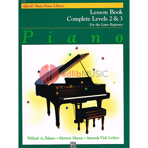 Alfred's Basic Piano Course - Lesson Book Complete 2 & 3 - Alfred Music