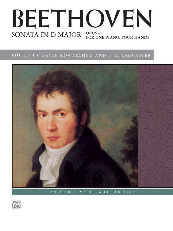 Sonata in D Major Op 6 for 1 Piano 4 Hands