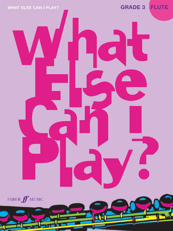 WHAT ELSE CAN I PLAY FLUTE GR 3