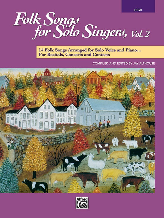 Folk Songs for Solo Singers Vol 2 Book High
