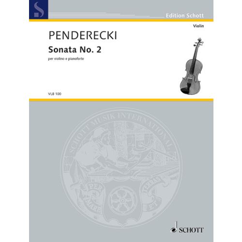 Penderecki Sonata No 2 for Violin and Piano