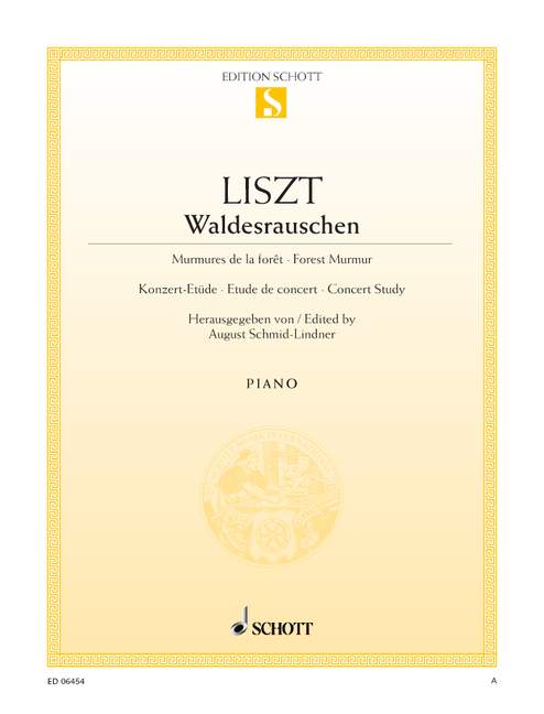 Waldesrauschen Concert Study Piano Solo