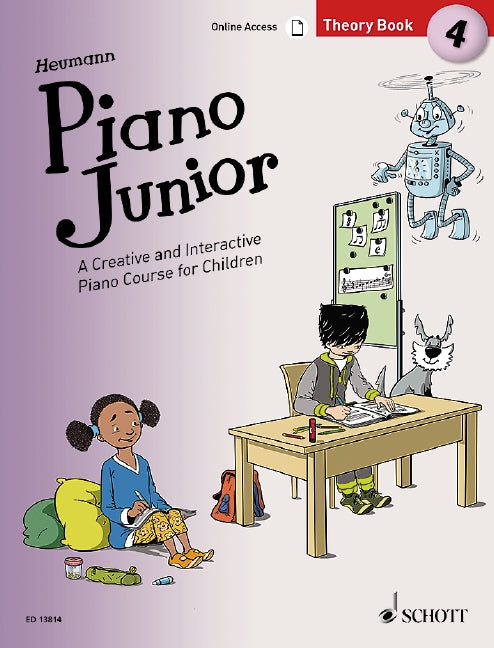 Piano Junior: Theory Book 4 Piano Method Hans-Gunter Heumann Schott