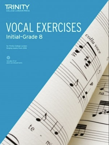 Trinity Vocal Exercises 2018 Initial - Grade 8 (Book & CD)