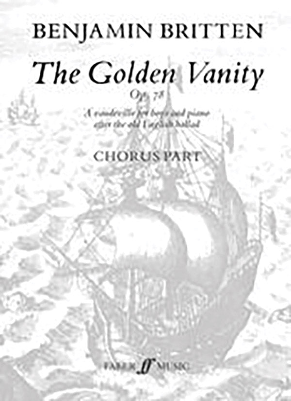 THE GOLDEN VANITY VAUDVILLE FOR BOYS & PIANO (CHORUS PARTS) USE F50107 - Faber 0571501079