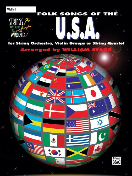Strings Around the World: Folk Songs of the USA Vi
