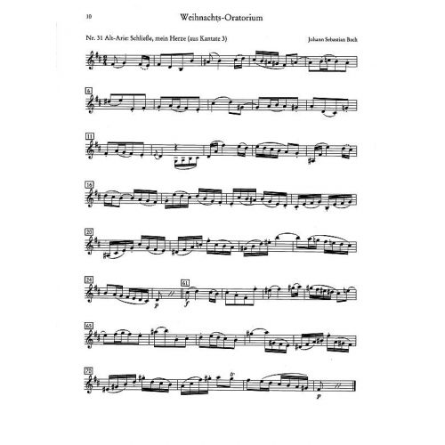 Orchestra Test Pieces (Orchester Probespiel) Volume 1 - Violin Book Schott ED7850