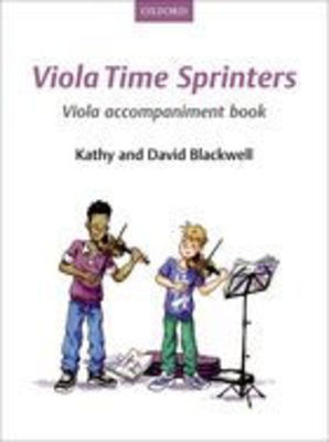 Viola Time Sprinters Viola Accompaniment Book - David Blackwell|Kathy Blackwell - Oxford University Press