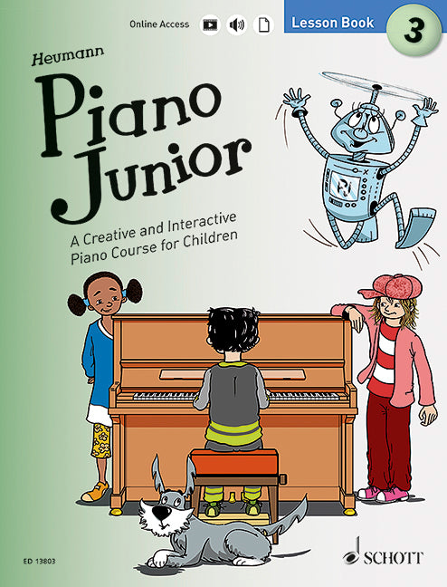 Piano Junior: Lesson Book 3 Piano Method Heumann Hans-Guenter Schott