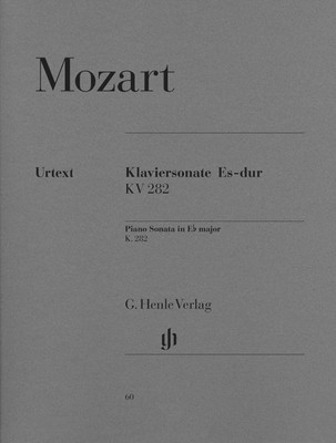 Mozart - Piano Sonata EbMaj K282 (189g) - Piano Solo Henle HN60
