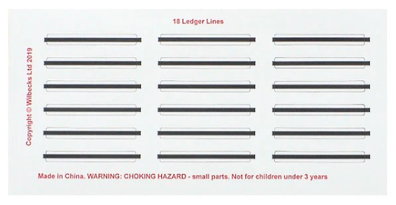 Wilbecks Ledger Line Magnets