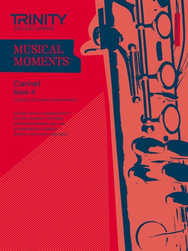 Trinity Musical Moments Clarinet Book 4 - Trinity