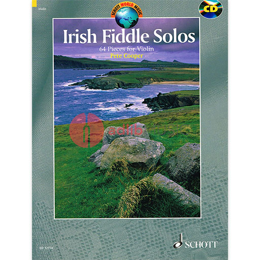 Irish Fiddle Solos - 64 Pieces for Violin - Bk/CD - Pete Cooper - Schott