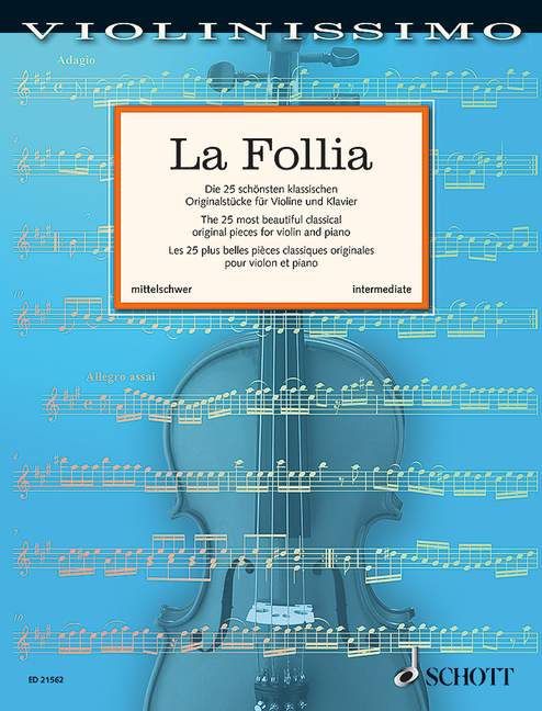 La Follia - 25 Most Beautiful Pieces Violin/Piano