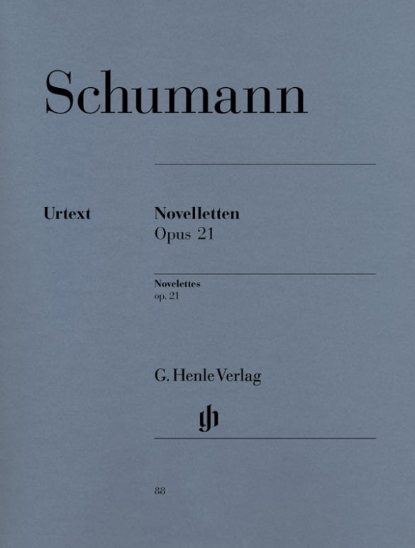 Schumann - Novellettes Op21 - Piano Solo Henle HN88