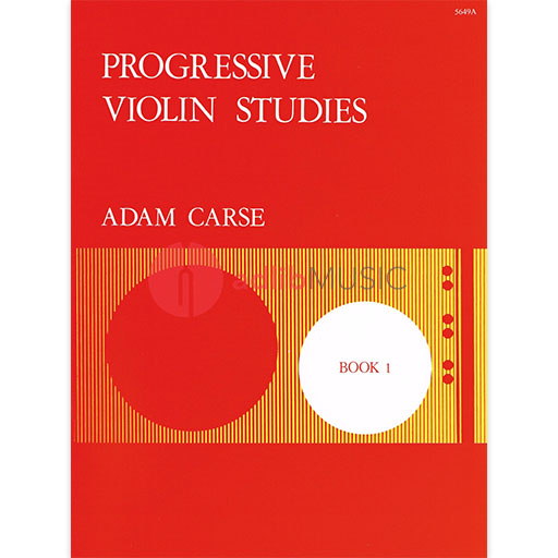 Progressive Violin Studies Book 1 - First Position - Adam Carse - Stainer & Bell