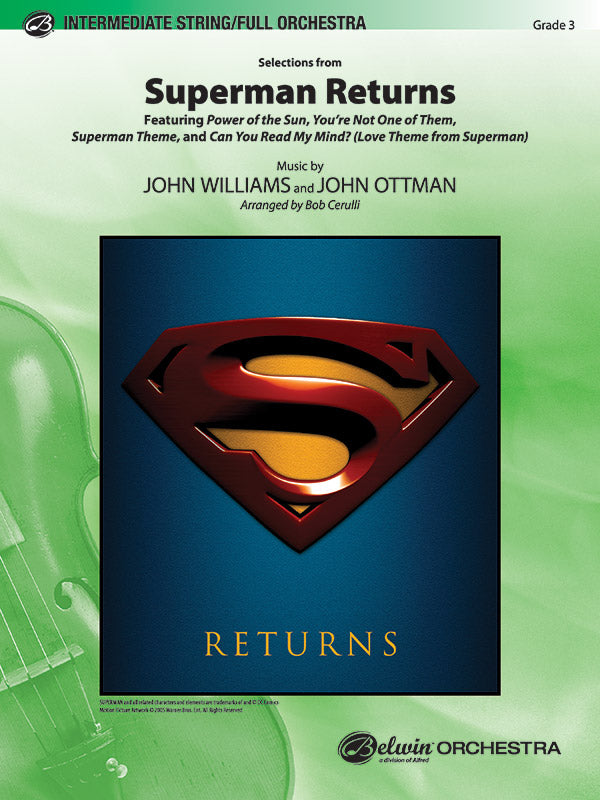 SUPERMAN RETURNS FO ARR. CERULLI WILLIAMS OTTMAN