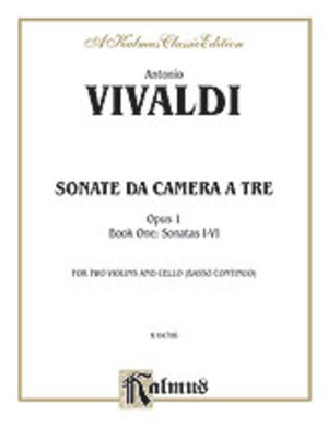 SONATA DA CAMERA A TRE OP 1 BK 1 FOR 2 VLN/VC