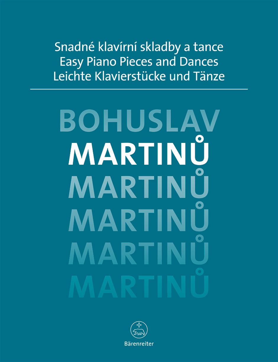 Easy Piano Pieces and Dances Martinu