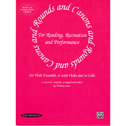 Rounds and Canons Viola Ensemble