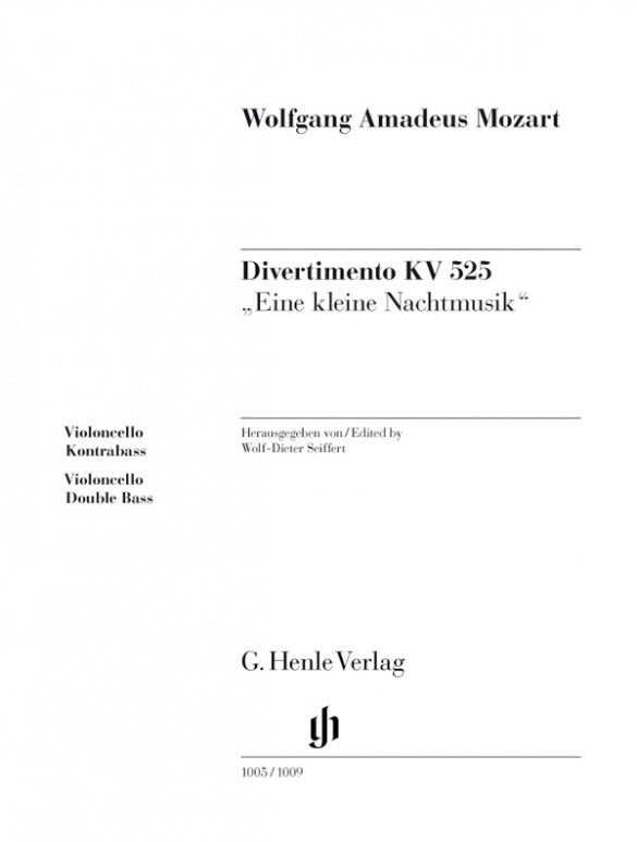 Divertimento K 525 Cello