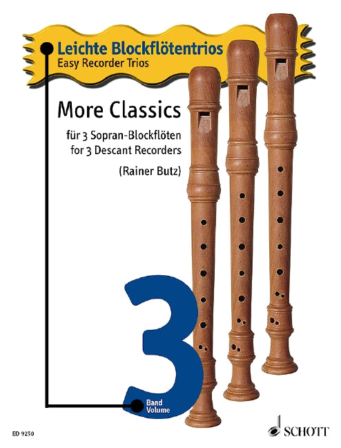 More Classics for 3 Descant Recorders Volume 3