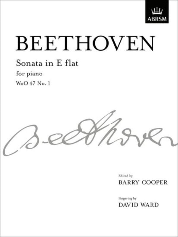 Beethoven Piano Sonata in Eb WoO 47 No 1