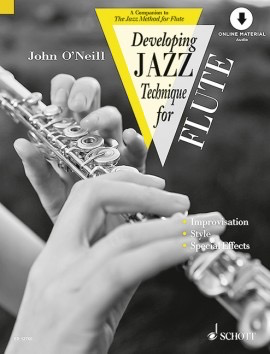 Developing Jazz Technique For Flute Book/OLA - John O'Neill - Schott