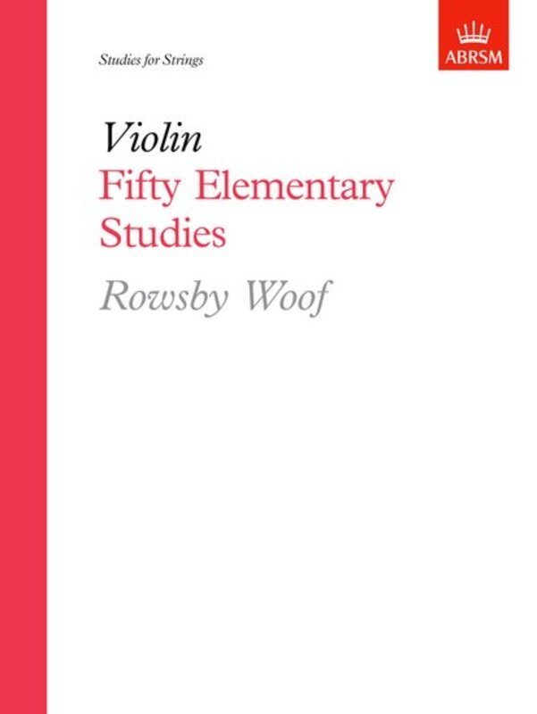 Fifty Elementary Studies for Violin