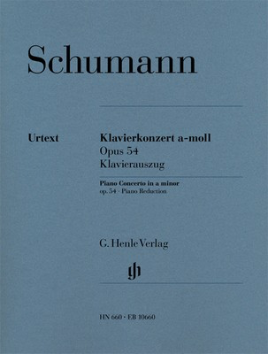 Schumann - Piano Concerto in Amin Op54 - 2 Pianos 4 Hands Henle HN660