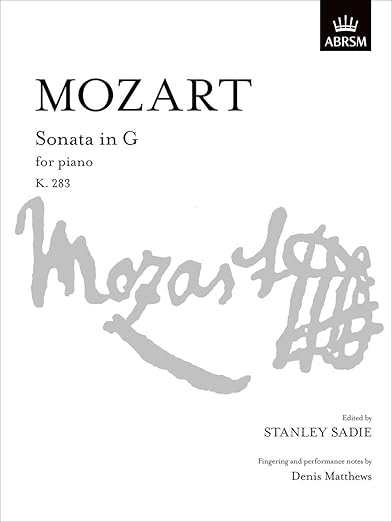Mozart Piano Sonata in G K 283