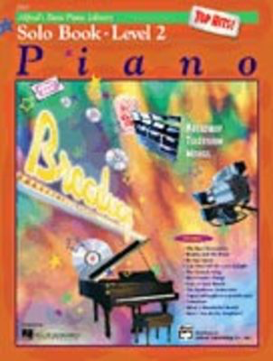 Alfred's Basic Piano Course - Top Hits! Solo Book 2/CD - Alfred Music